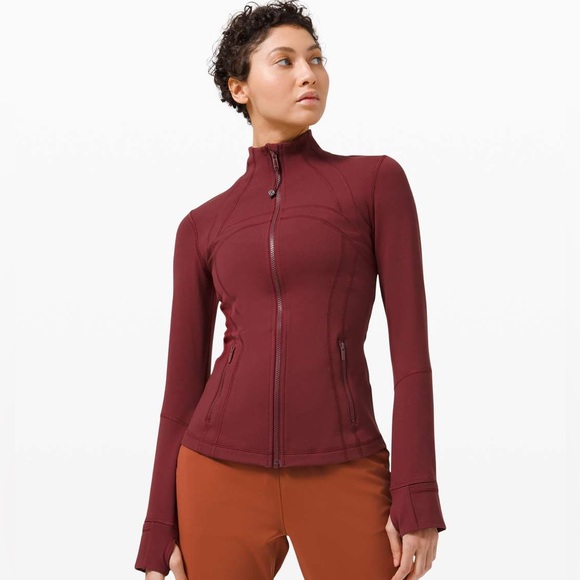 lululemon athletica Jackets & Blazers - Lululemon Athletica Define Jacket Merlot Size 18